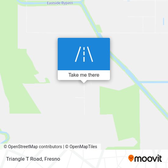Mapa de Triangle T Road