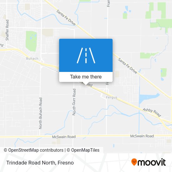 Trindade Road North map