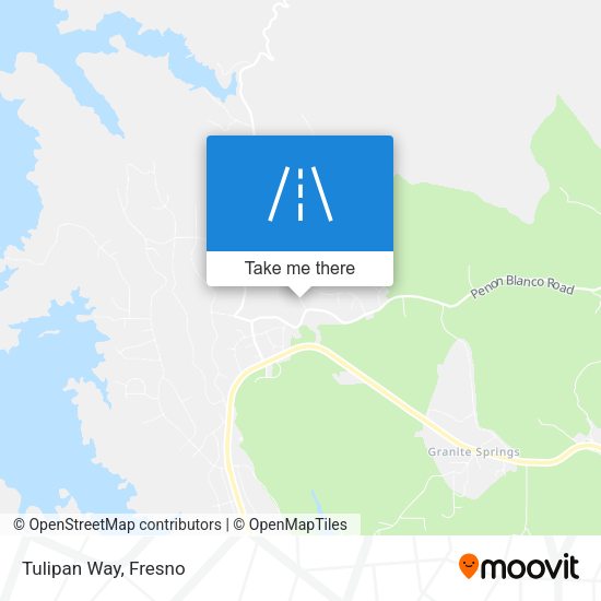 Mapa de Tulipan Way