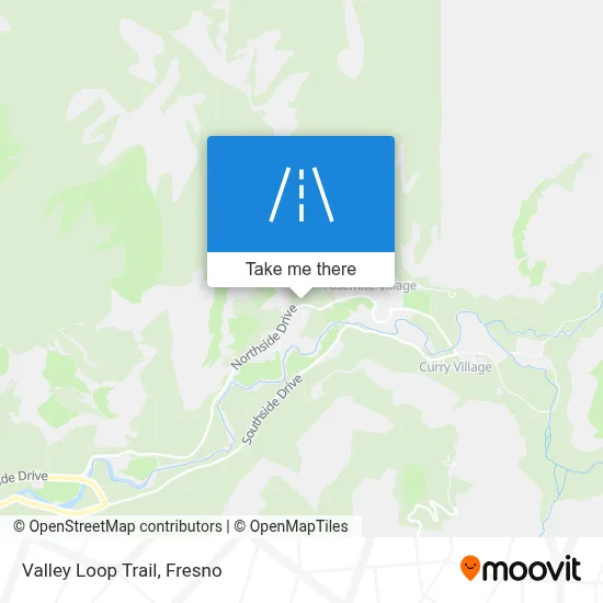 Valley Loop Trail map
