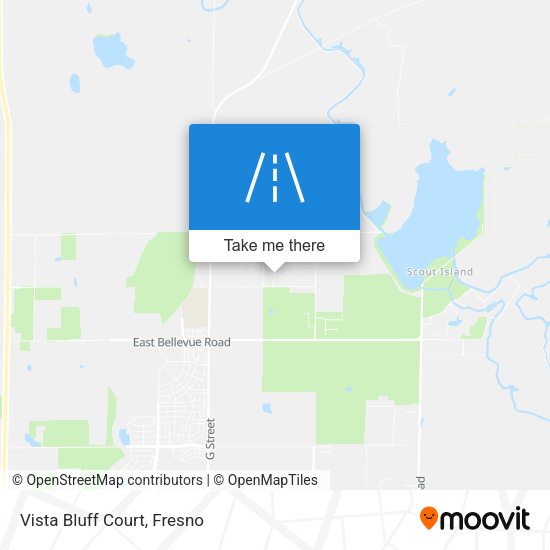 Mapa de Vista Bluff Court