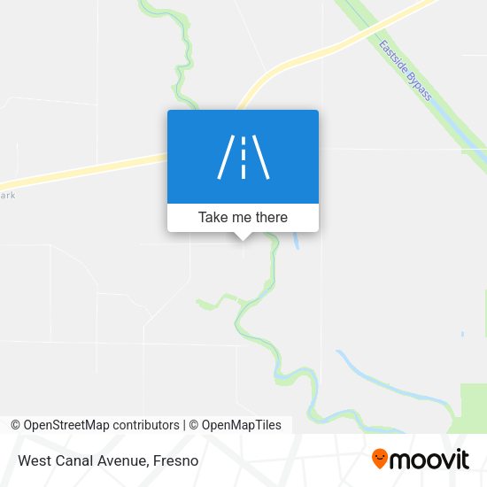 Mapa de West Canal Avenue