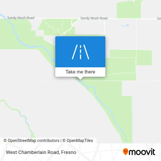 West Chamberlain Road map