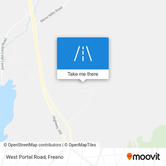 Mapa de West Portal Road