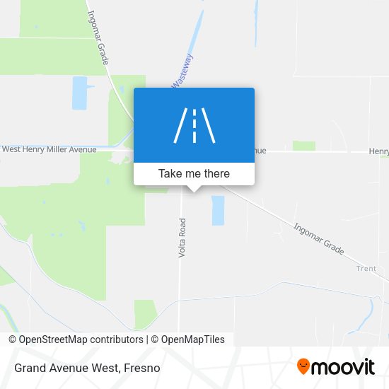 Mapa de Grand Avenue West