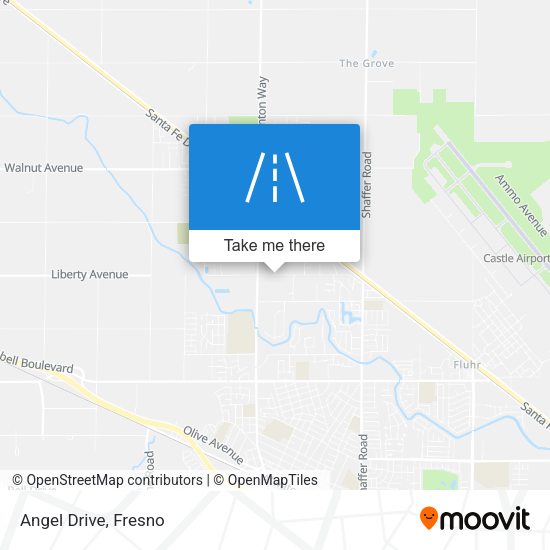 Angel Drive map