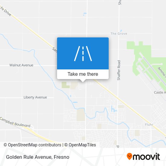 Mapa de Golden Rule Avenue