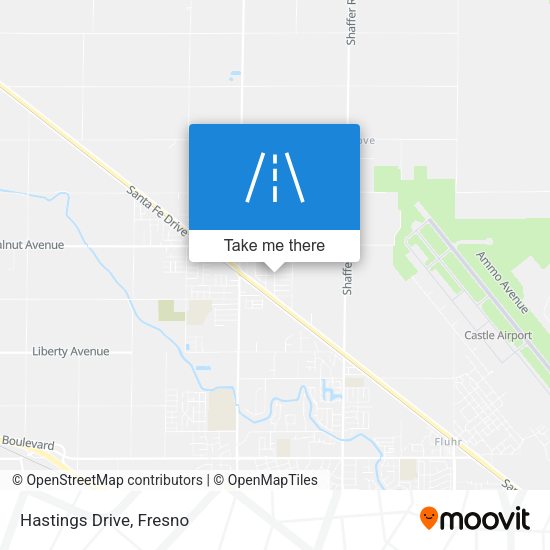 Hastings Drive map