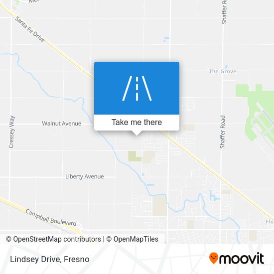 Lindsey Drive map