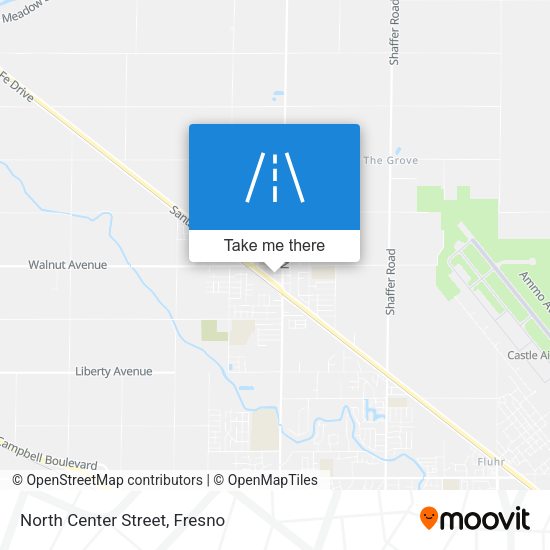 Mapa de North Center Street