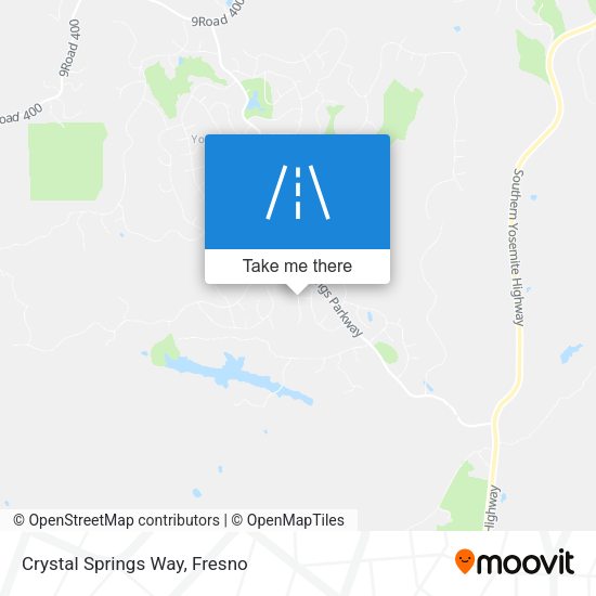Crystal Springs Way map