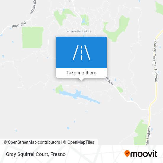Gray Squirrel Court map