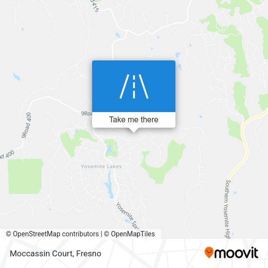 Mapa de Moccassin Court
