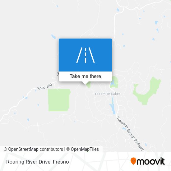 Roaring River Drive map