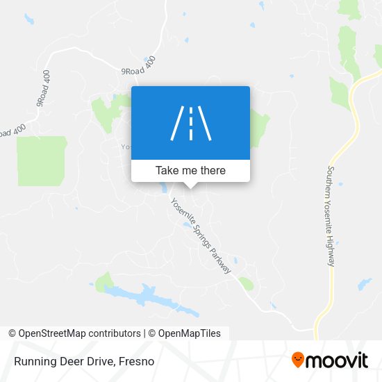Running Deer Drive map