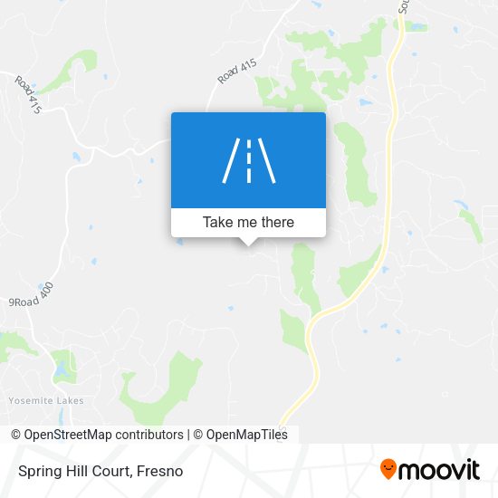 Mapa de Spring Hill Court