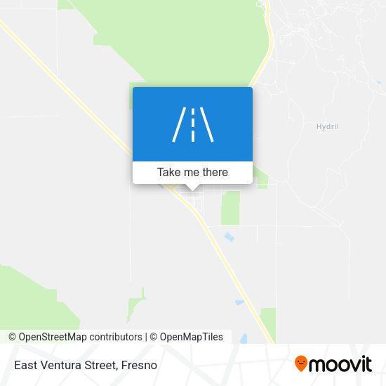 Mapa de East Ventura Street