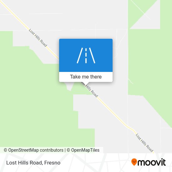 Mapa de Lost Hills Road