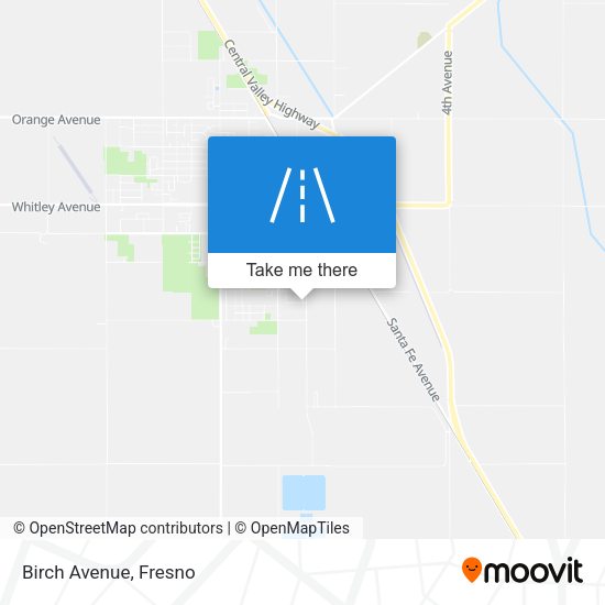 Mapa de Birch Avenue