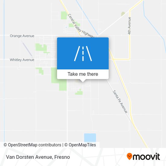 Mapa de Van Dorsten Avenue