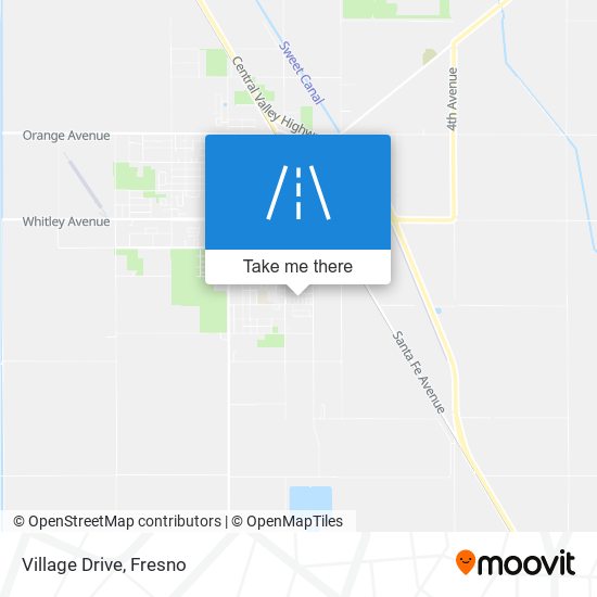 Village Drive map