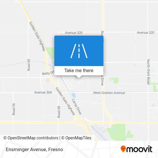 Mapa de Ensminger Avenue