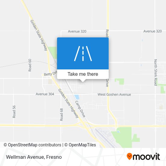 Mapa de Wellman Avenue