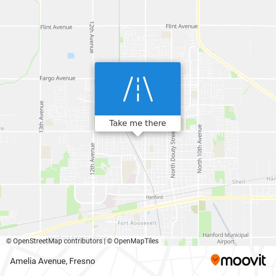 Amelia Avenue map