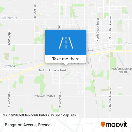 Bengston Avenue map
