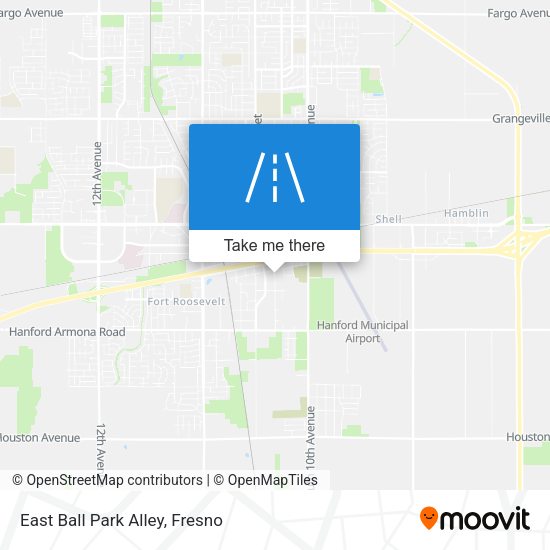 East Ball Park Alley map