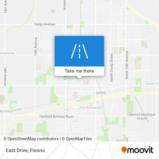 Mapa de East Drive