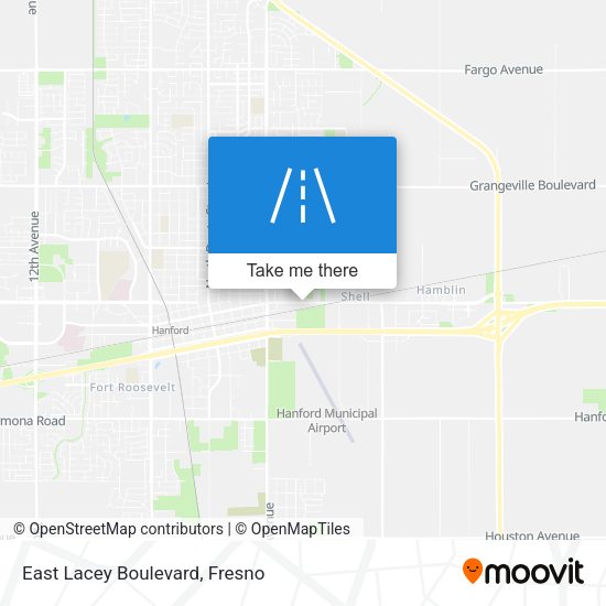 East Lacey Boulevard map