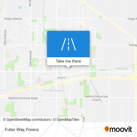 Mapa de Fuller Way