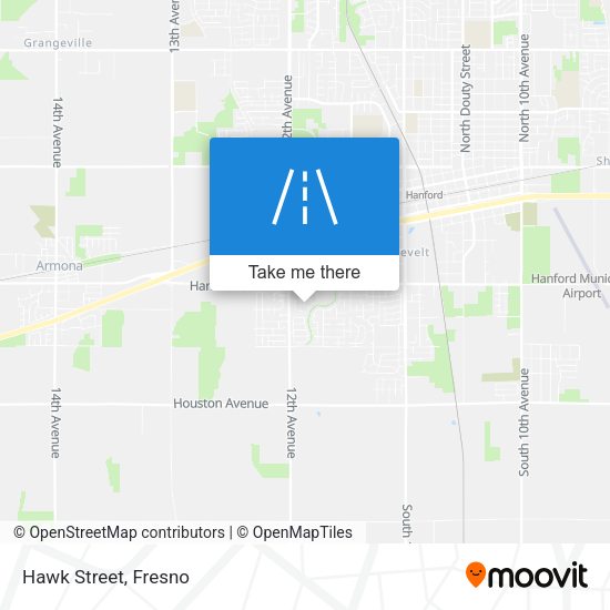 Mapa de Hawk Street