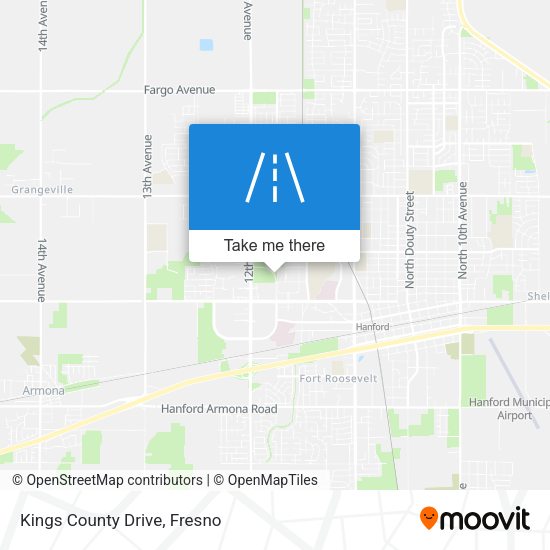 Mapa de Kings County Drive