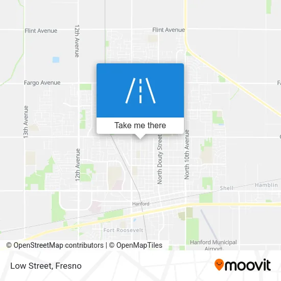 Low Street map