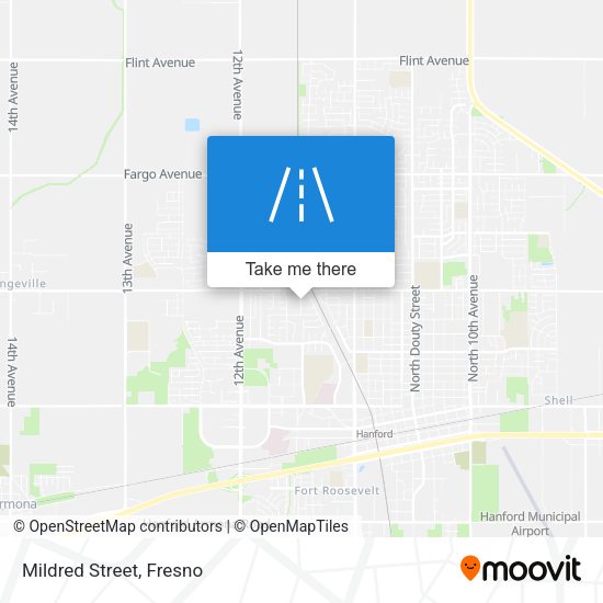 Mapa de Mildred Street