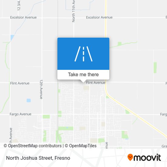 North Joshua Street map