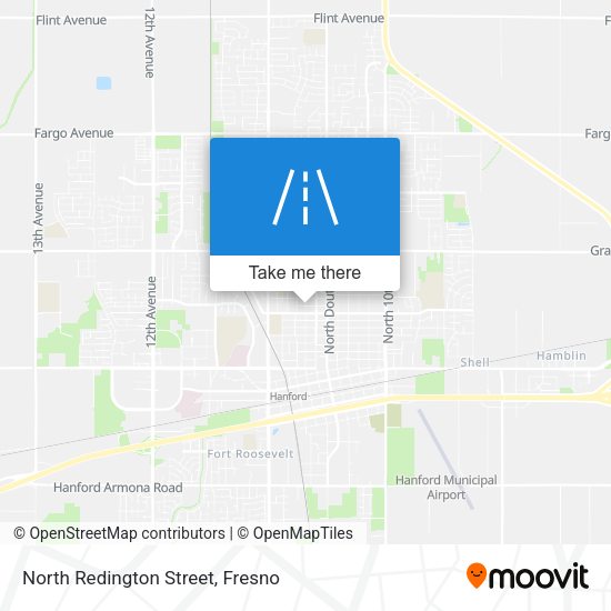 North Redington Street map