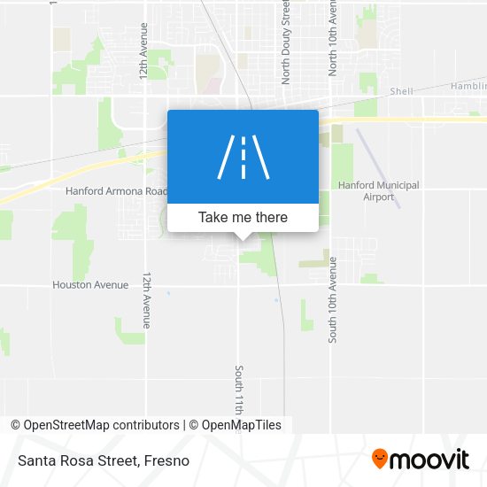 Mapa de Santa Rosa Street