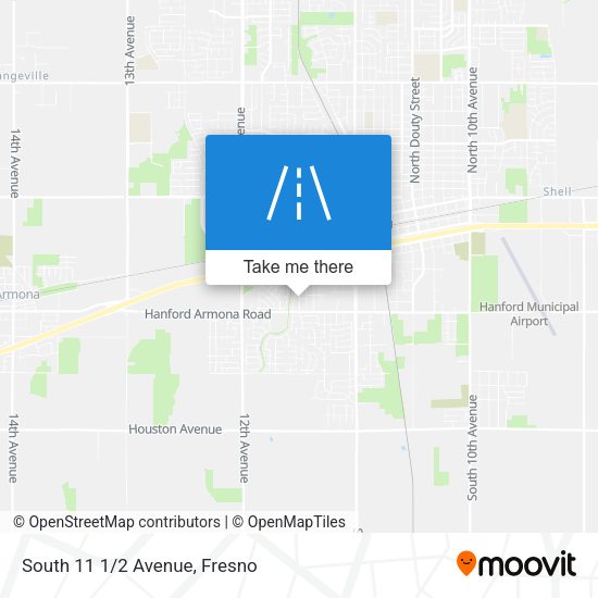 Mapa de South 11 1/2 Avenue