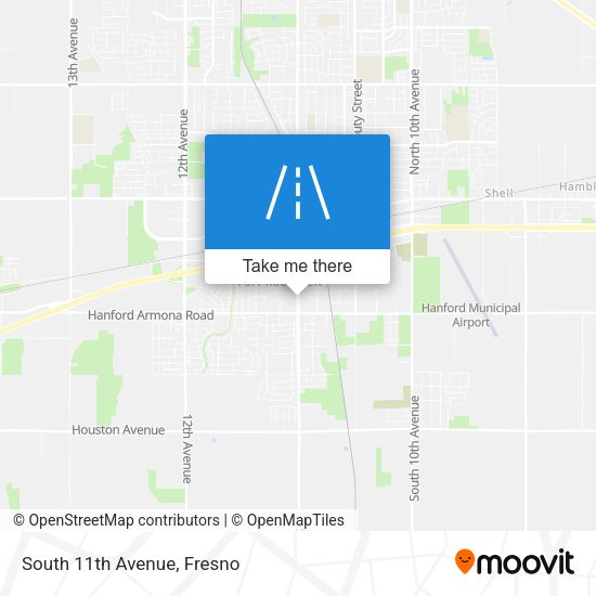Mapa de South 11th Avenue