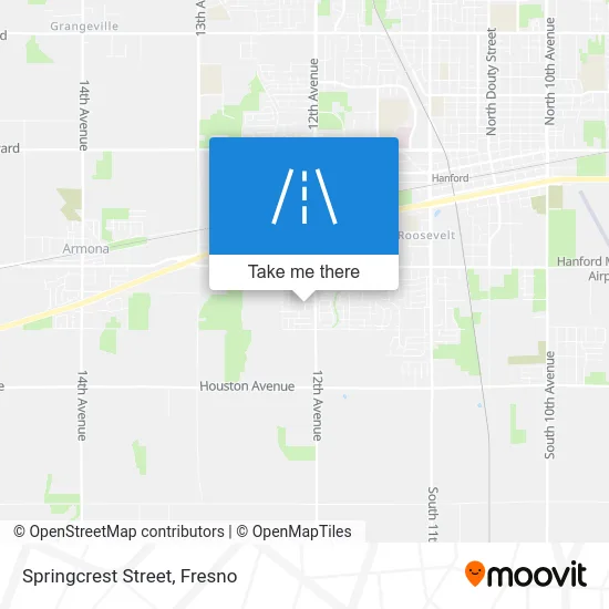 Springcrest Street map