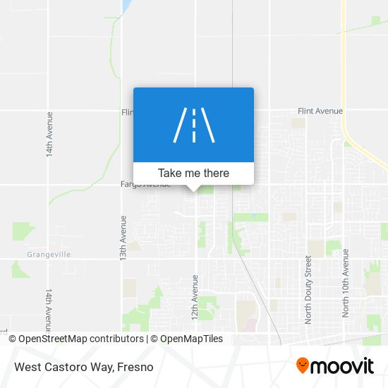Mapa de West Castoro Way