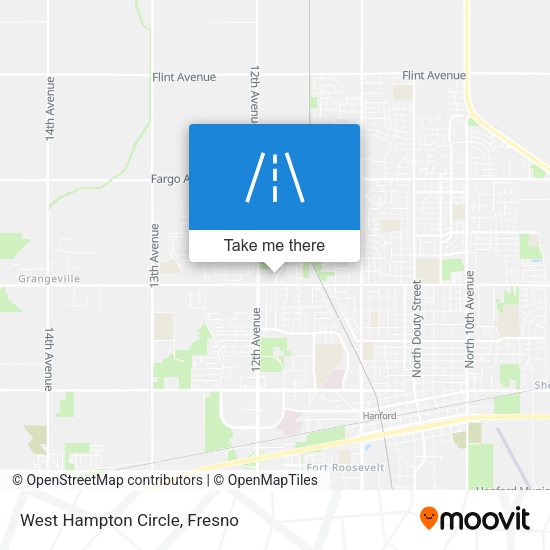 West Hampton Circle map