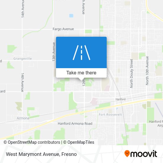 West Marymont Avenue map