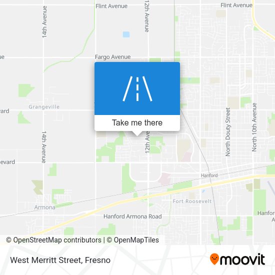Mapa de West Merritt Street