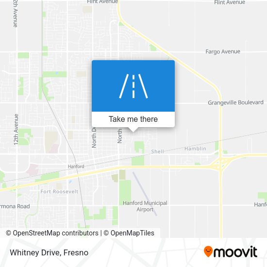 Mapa de Whitney Drive