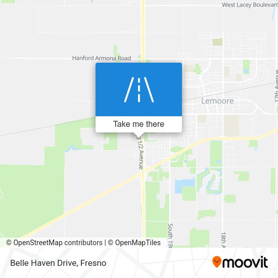 Mapa de Belle Haven Drive