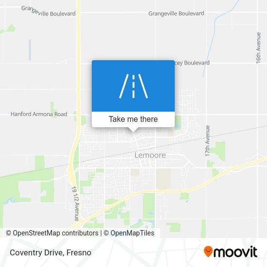 Mapa de Coventry Drive